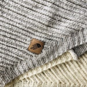 The North Face two tone infinity scarf